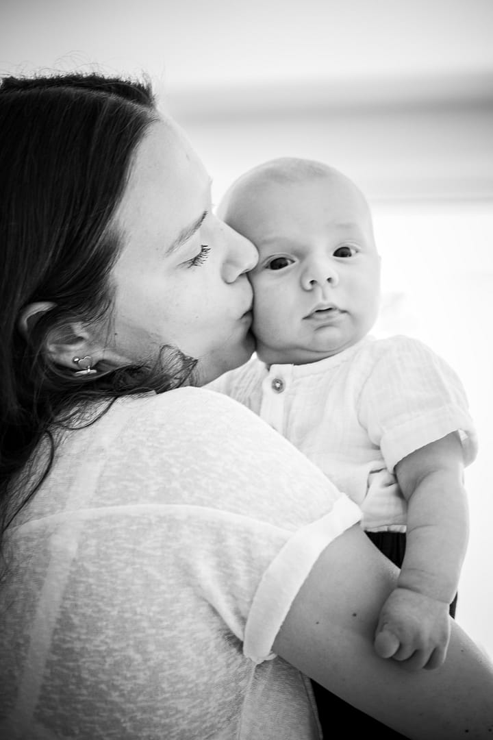 séance bébé lumière naturelle