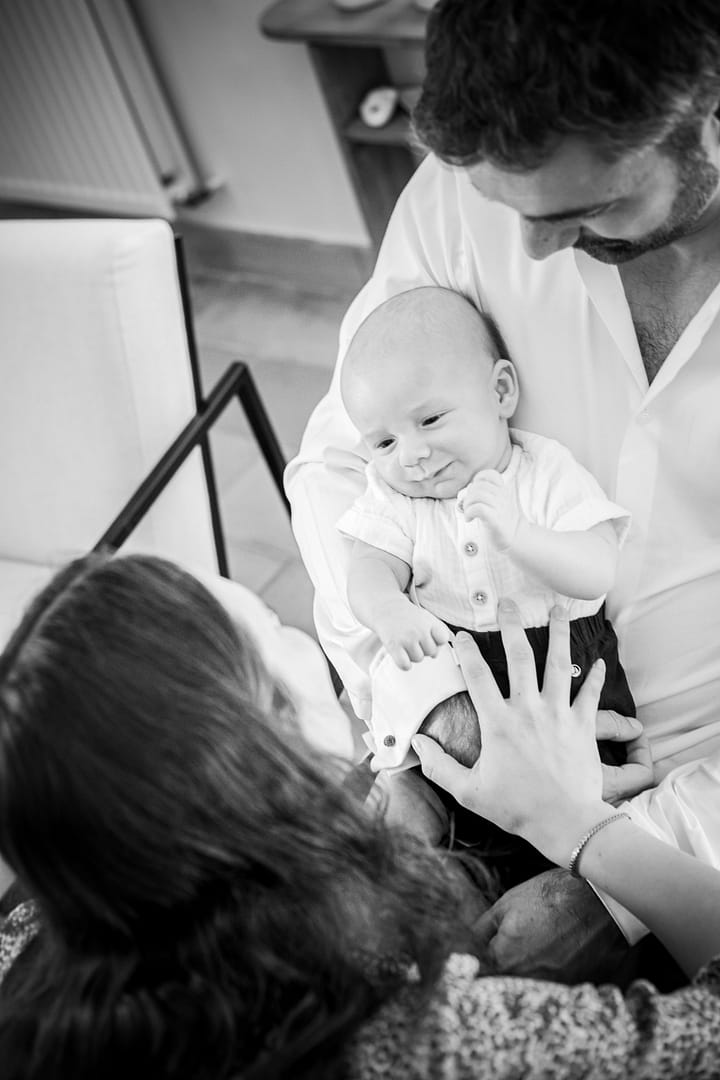 séance bébé en intérieur